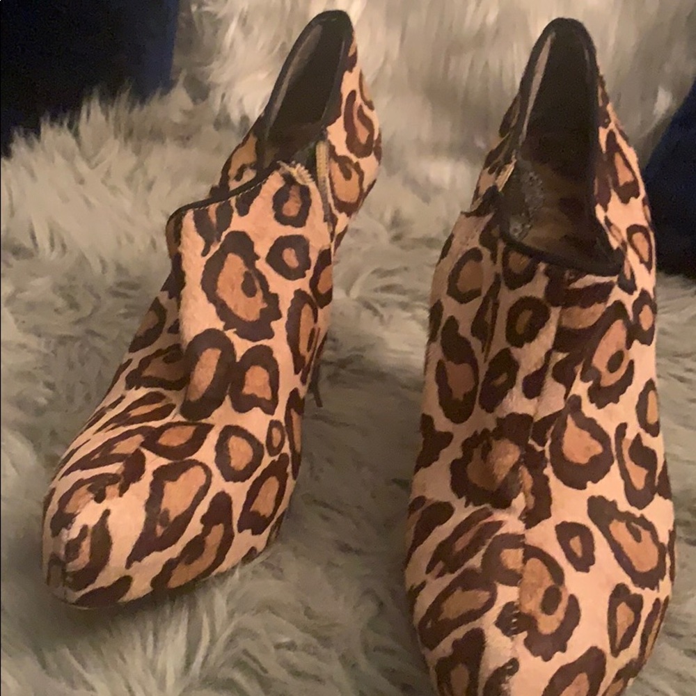 Leopard Print booties